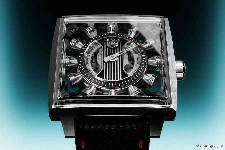 TAG Heuer Turned The Monaco Into A 12 Cylinder Watch