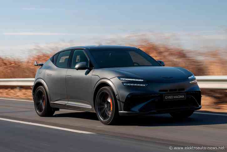Genesis GV60 Magma demnächst bestellbar
