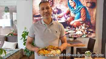 Ein Stück Kabul und Teheran in Braunschweig: Hier essen die Gäste auf dem Teppich