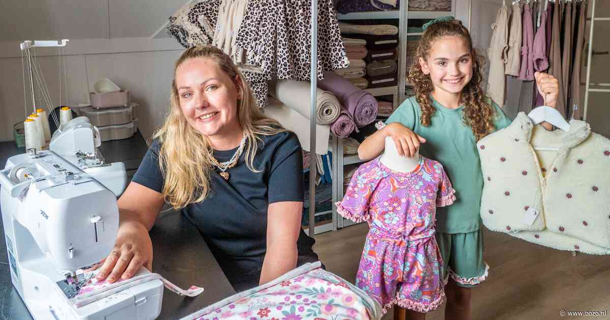 Jill (36) runt populair kinderkledingmerk met handgemaakte kleding: ‘Mijn dochter is mijn inspiratie