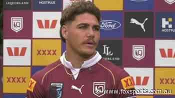 ‘How do you think I go?’: Reece Walsh’s tense exchange with reporter over Broncos question
