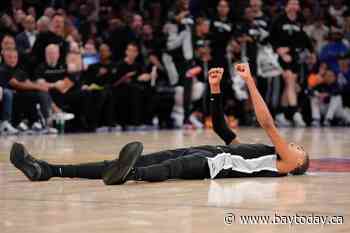 Victor Wembanyama carries Spurs to 115-111 win that cuts Knicks' NBA Finals lead to 2-1