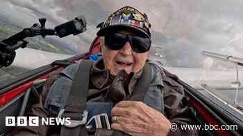 Veteran takes to the skies to mark 102nd birthday