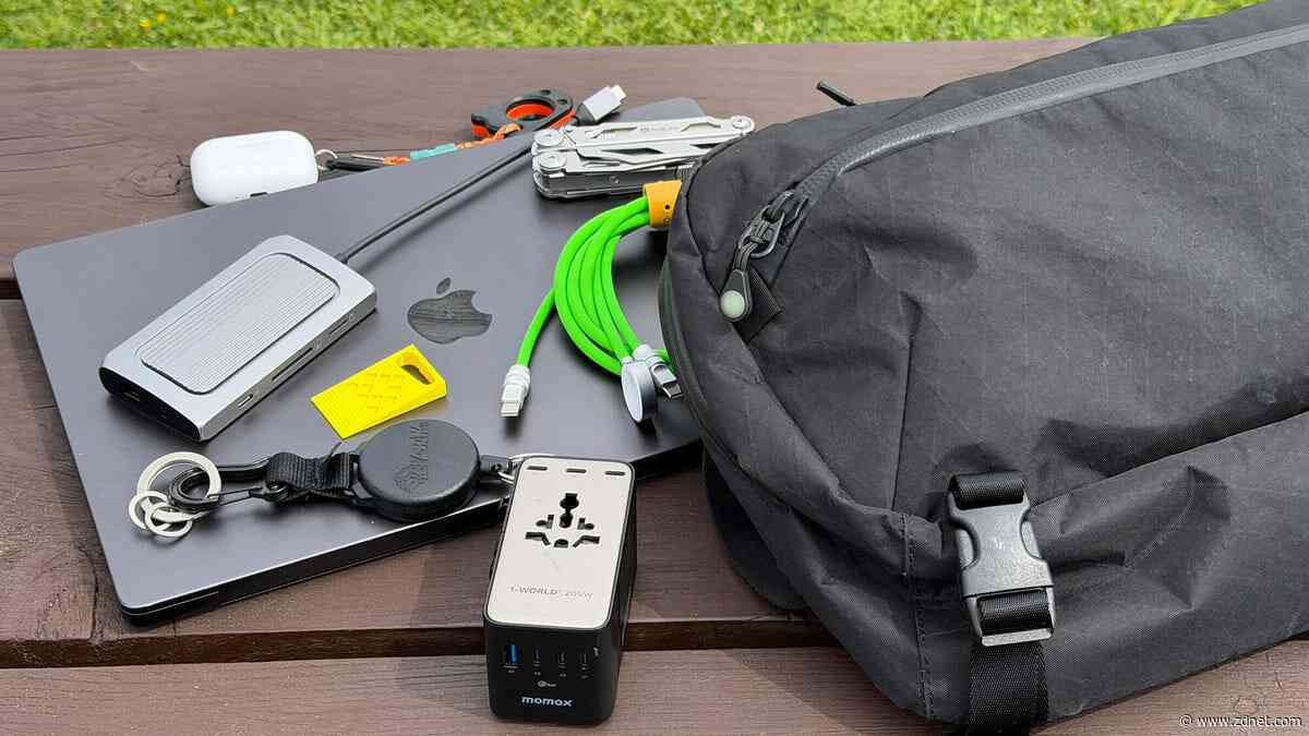 My 7 essential laptop-bag items after decades of working remotely