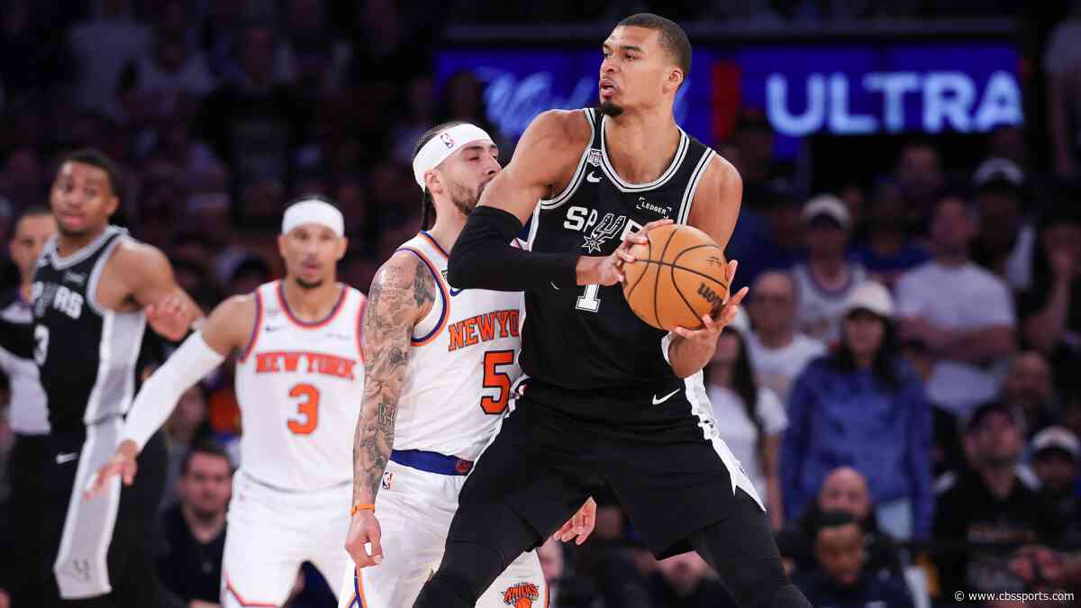 2026 NBA Finals schedule: Knicks vs. Spurs odds, times with Game 4 on Wednesday