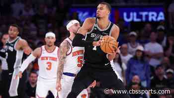 2026 NBA Finals schedule: Knicks vs. Spurs odds, times with Game 4 on Wednesday