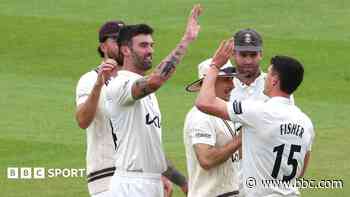 Surrey charge against Hampshire held up by weather