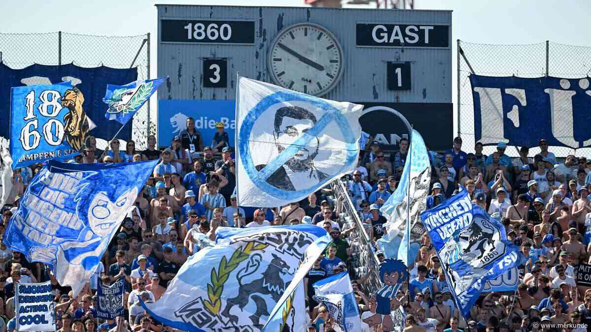 1860 München-Fans fassungslos nach Abstieg in vierte Liga: „Das Löwenherz blutet“