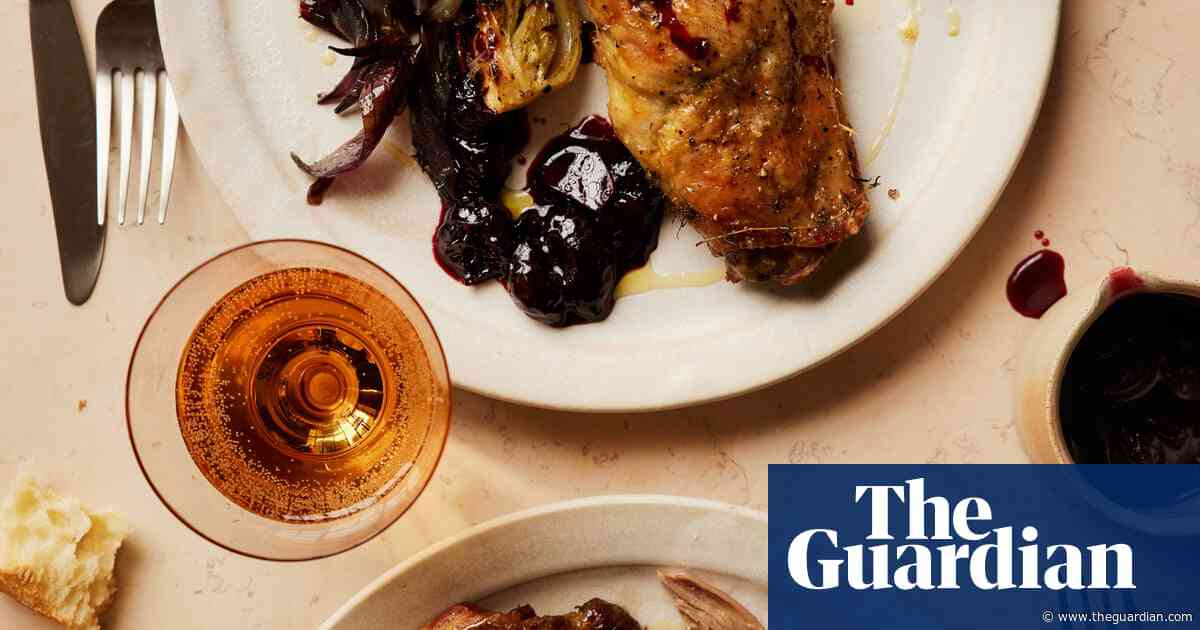 José Pizarro’s recipe for duck legs with cherries and amontillado