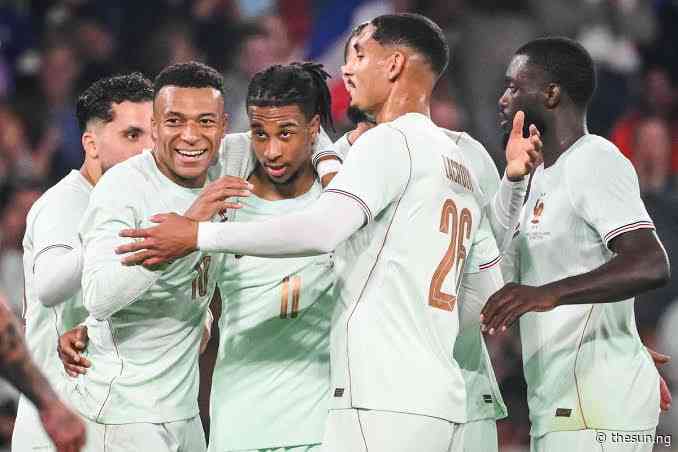 Olise’s hat-trick powers France past Northern Ireland