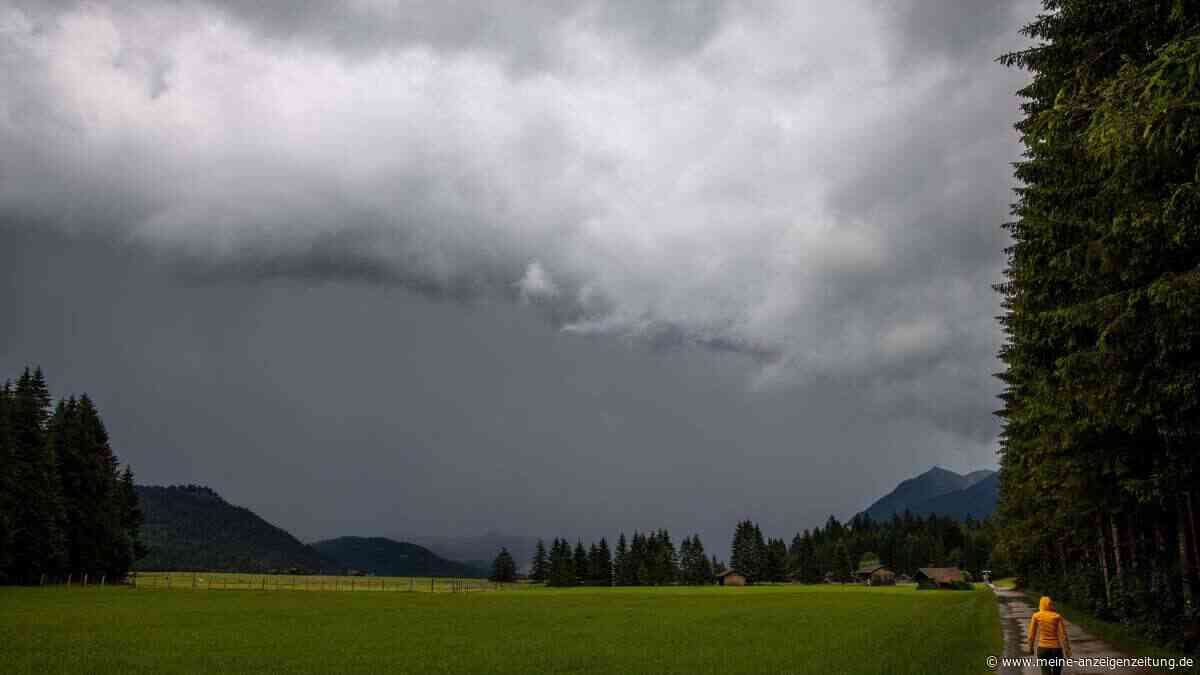 DWD gibt Wetter-Warnung für Bayern heraus: Diese Kreise sind betroffen