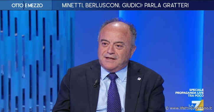 Caso Minetti, Gratteri a La7: “Se dico quello che penso, domani mi aprono un procedimento disciplinare”