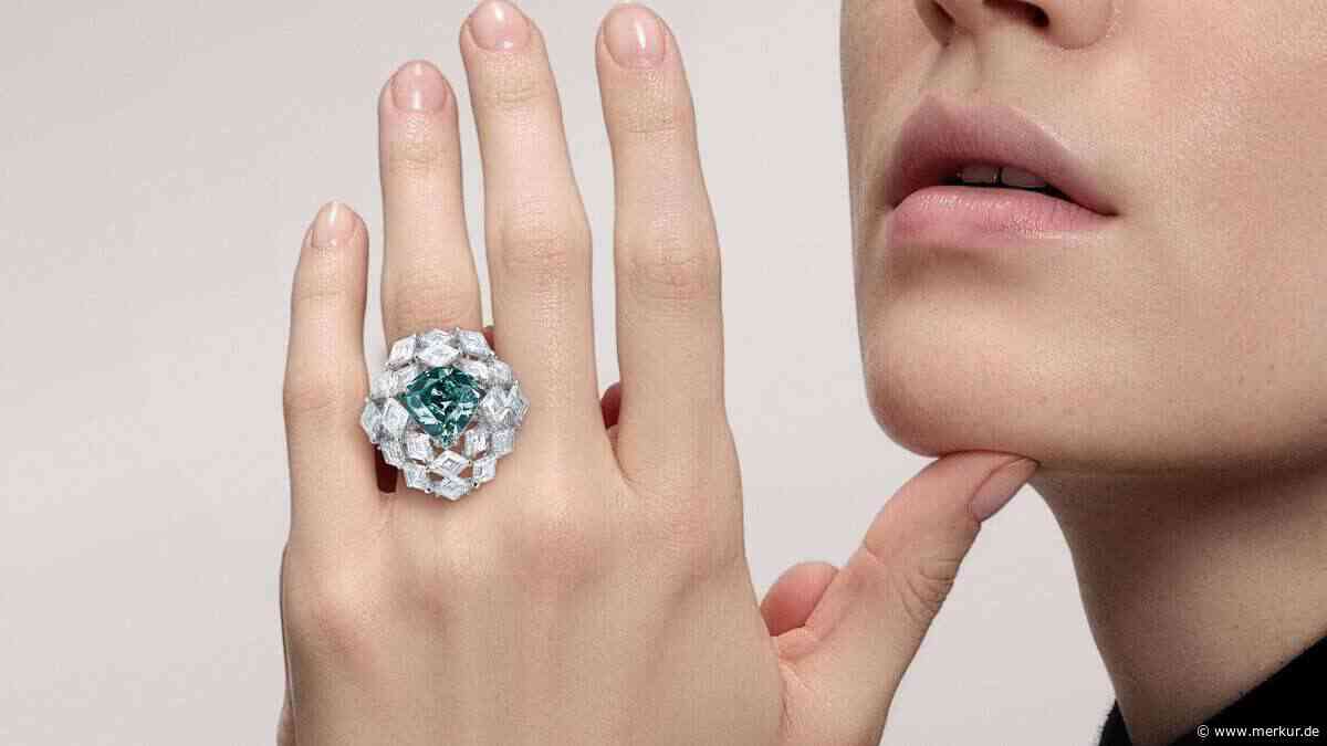 Seltenheit hat ihren Preis: Blaugrüner Diamant „Ocean Dream“ für Rekordpreis versteigert