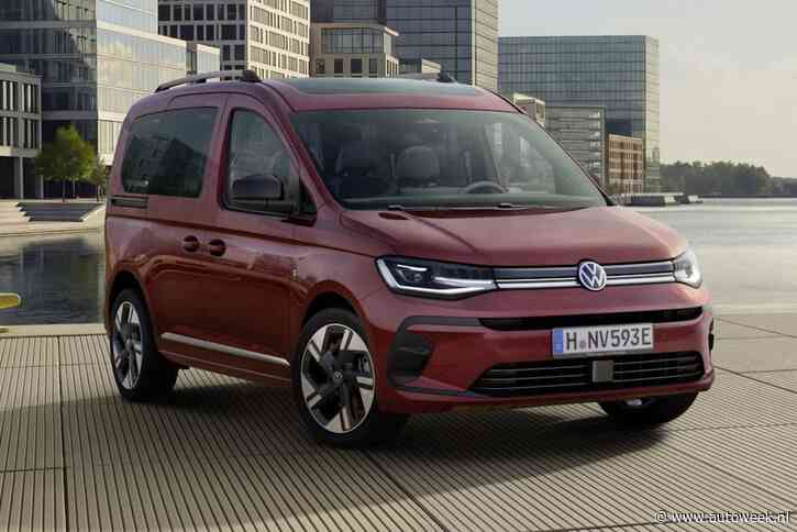 Vernieuwde Volkswagen Caddy: een paneel en knoppen minder