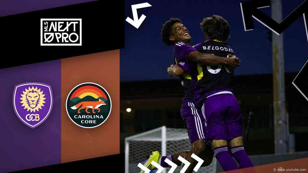 2026 Match Highlights | Orlando City B vs. Carolina Core FC | June 07, 2026
