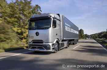Dachser erhält die ersten Wasserstoff-Lkw der nächsten Generation von Daimler Truck