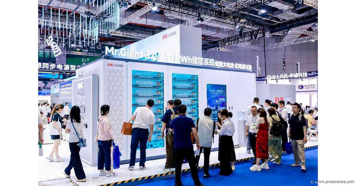 SNEC 2026 | EVE Energy obtient plus de 67 GWh de commandes importantes, renforçant ainsi sa position de leader dans le domaine du stockage de l'énergie