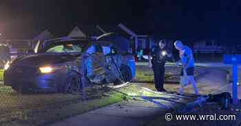 Cumberland Co. detective's car involved in crash in Fayetteville