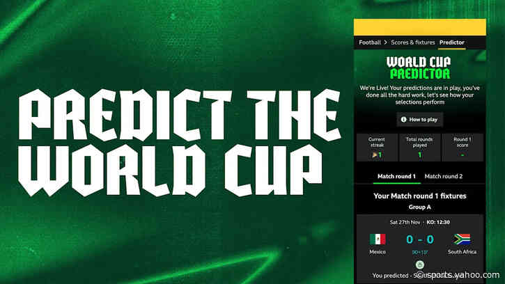 Play BBC Sport's new World Cup predictor game