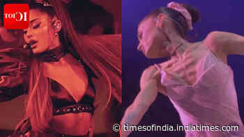 Ariana's 'Then and Now' pics spark health concerns