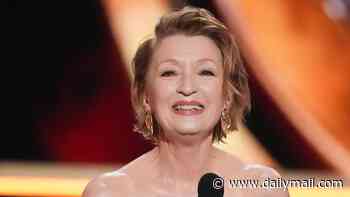 Lesley Manville, 70, becomes the new queen of Broadway as she bags her first ever Tony Award for her New York debut in Oedipus just hours after performing in London