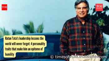 Ratan Tata's leadership lessons the world will never forget: 4 personality traits that make him an epitome of humility