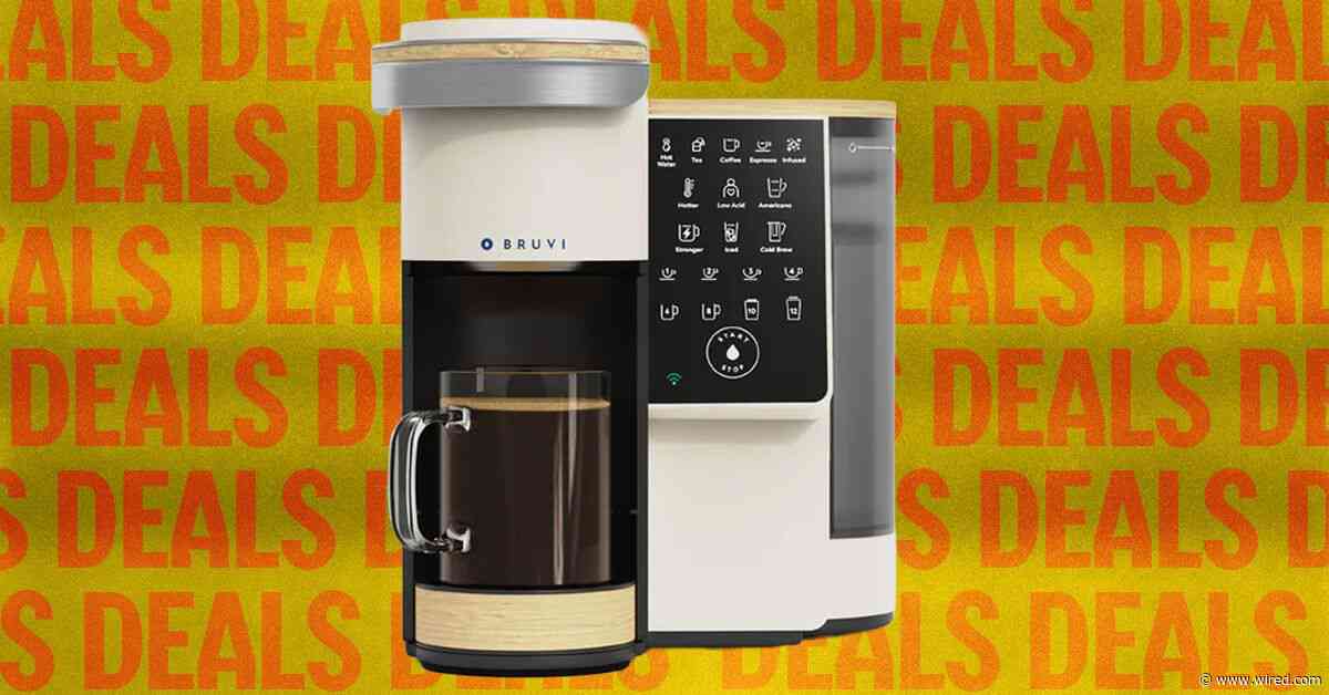 Exclusive: Get Bruvi’s Pod Coffee Maker for Nearly Half Off