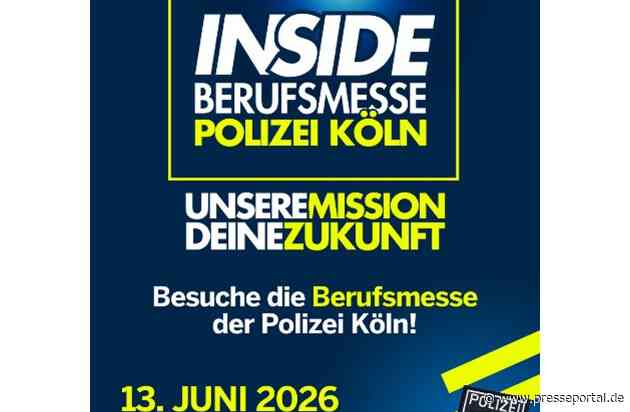 POL-DN: Polizei Köln öffnet ihre Türen: Berufsmesse INSIDE bietet spannende Einblicke in die Welt der Polizei