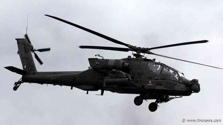US Army helicopter goes down, but President Donald Trump says 'pilots are fine'