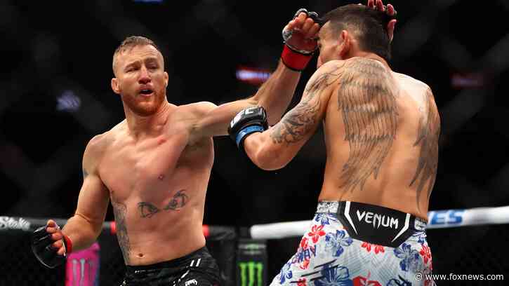 Justin Gaethje targets Ilia Topuria's divorce, igniting feud before White House showdown