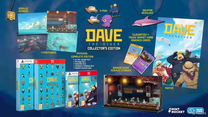 Dave The Diver verruilt blauwe snorkelland voor de jungle