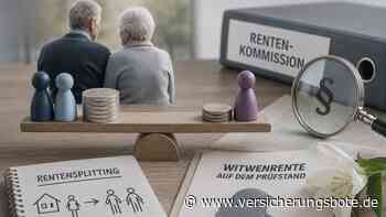 Rentensplitting: Rentenkommission prüft Ende der Witwenrente