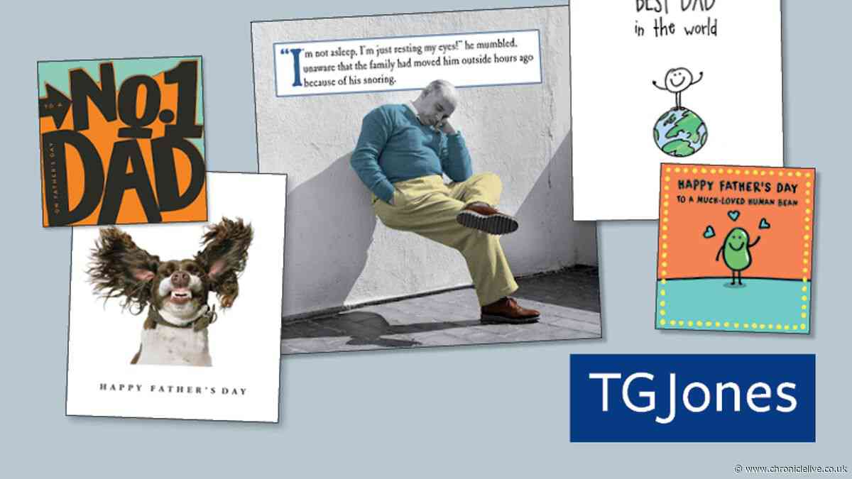 Don't miss a FREE Father's Day card from TGJones with this great offer