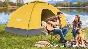 'Sturdy’ £21 tent with ‘plenty of space for two’ cheaper than Amazon and B&Q