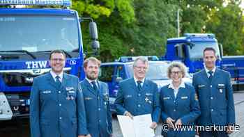THW-Ehrenzeichen in Gold für Ernst Fiechter – 37 Jahre Jugendarbeit