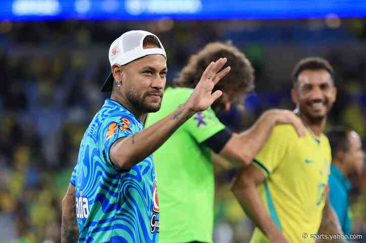 Neymar receives injury boost in race to be fit for Brazil’s World Cup opener