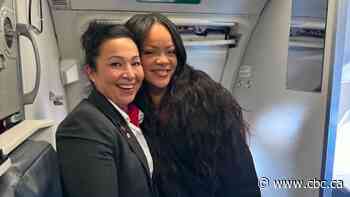 Rihanna learns Kanien'kéha word to thank Air Canada flight attendant