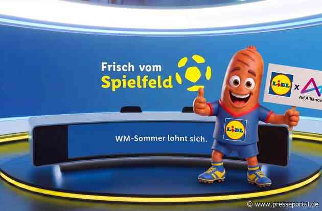 Lidl startet KI-gestützte Echtzeit-Kampagne zum großen Fußball-Sommer / Avatare verknüpfen aktuelle Turniermomente mit Lidl-Produkten