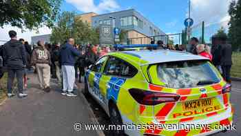 Manchester school stabbings LIVE as girl, 14, arrested after two students and staff member attacked
