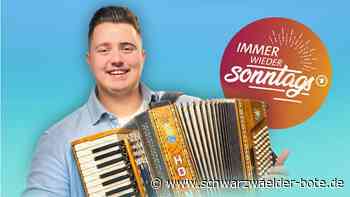 „Immer wieder sonntags“: So verlief der TV-Auftritt des Nagolder   Musikers Marvin Markel