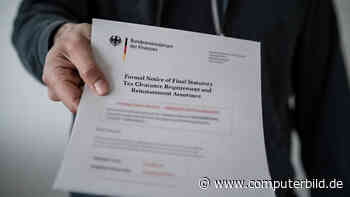 Achtung: Post vom Finanzministerium ist gefälscht!