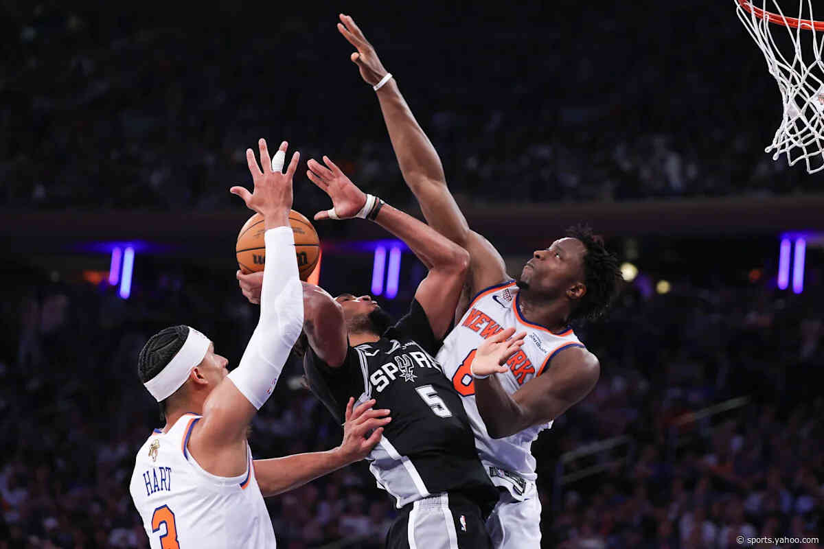 Spurs 115, Knicks 111: “On to the next.”