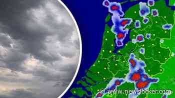Code geel voor zwaar onweer: hier vallen de buien