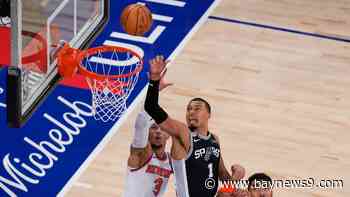 Victor Wembanyama carries Spurs to 115-111 win that cuts Knicks' NBA Finals lead to 2-1