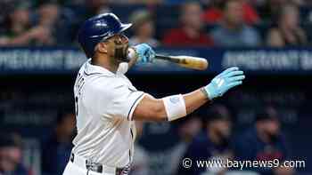 Díaz hits leadoff homer and Aranda delivers go-ahead single to lift Rays over Red Sox 3-1