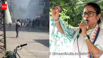 Evening news wrap: 11 killed as protests rock PoK; CID at Mamata Banerjee's residence in signature forgery probe &amp; more
