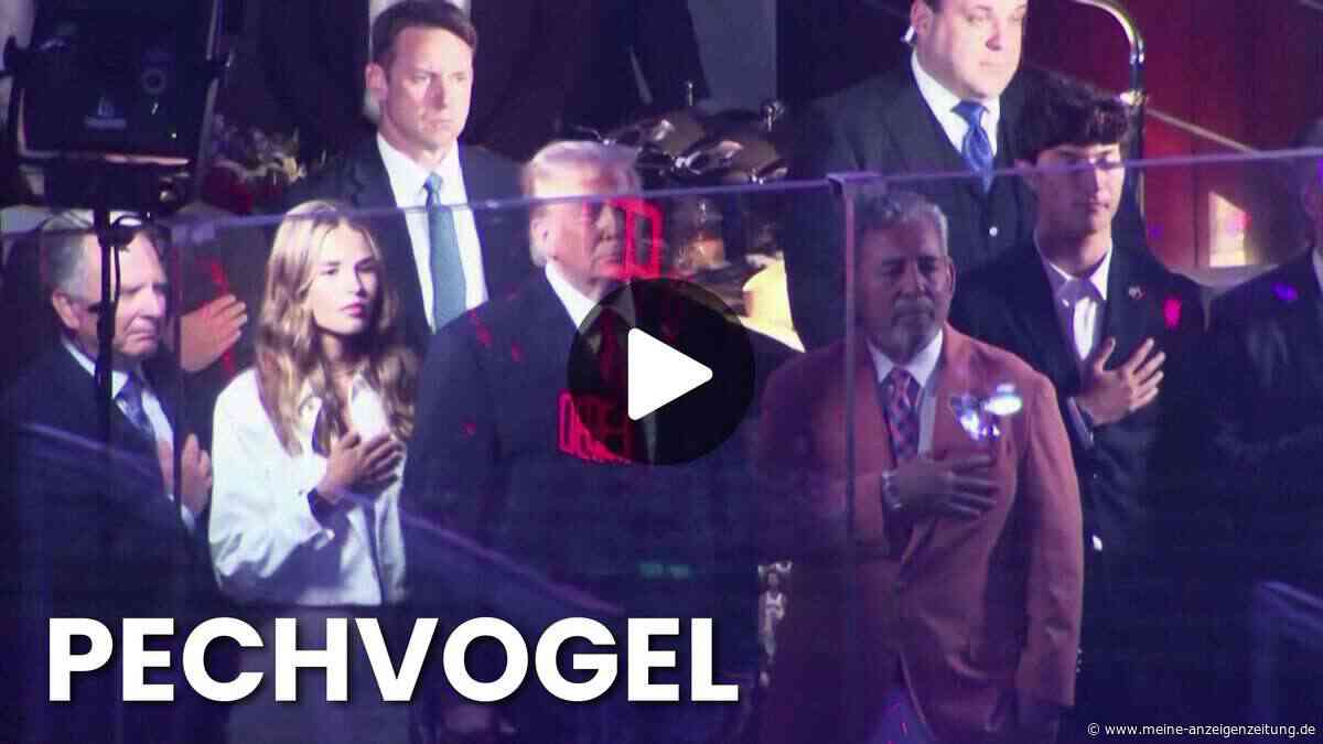 Im Video: Ist er verflucht? Trump wird bei NBA-Finalspiel ausgebuht