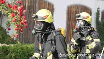 Stundenlanger Einsatz in Kirchweidach: Massiver Kellerbrand löst Großeinsatz aus