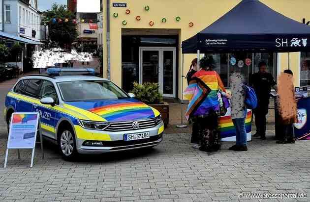 POL-SE: 20260609.2 - Bad Segeberg - Ansprechstelle LSBTIQ* der Landespolizei auch beim CSD in Bad Segeberg vertreten