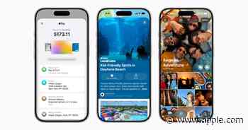 Apple unveils innovative features and intelligence experiences across services